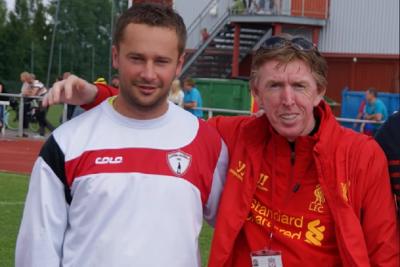 Łukasz Kościelski (z lewej) będzie jednym z dwóch trenerów JKS-u Jarosław. (fot.lukaszkoscielski.com) 