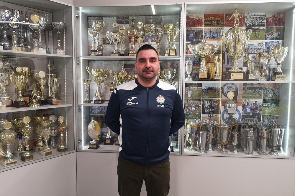 Łukasz Cabaj (po lewej) będzie prowadził Igloopol Dębica. (fot. Łukasz Żyła)