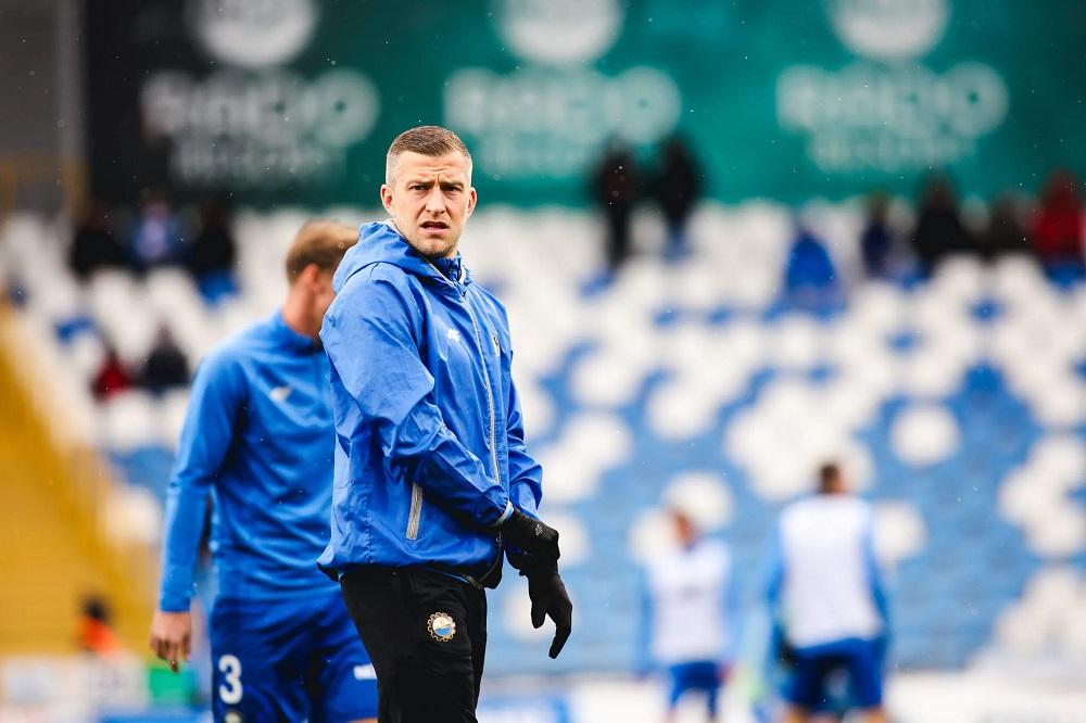 Łukasz Wolsztyński po dwóch latach pożegna się ze Stalą Mielec. (fot. Stal Mielec)