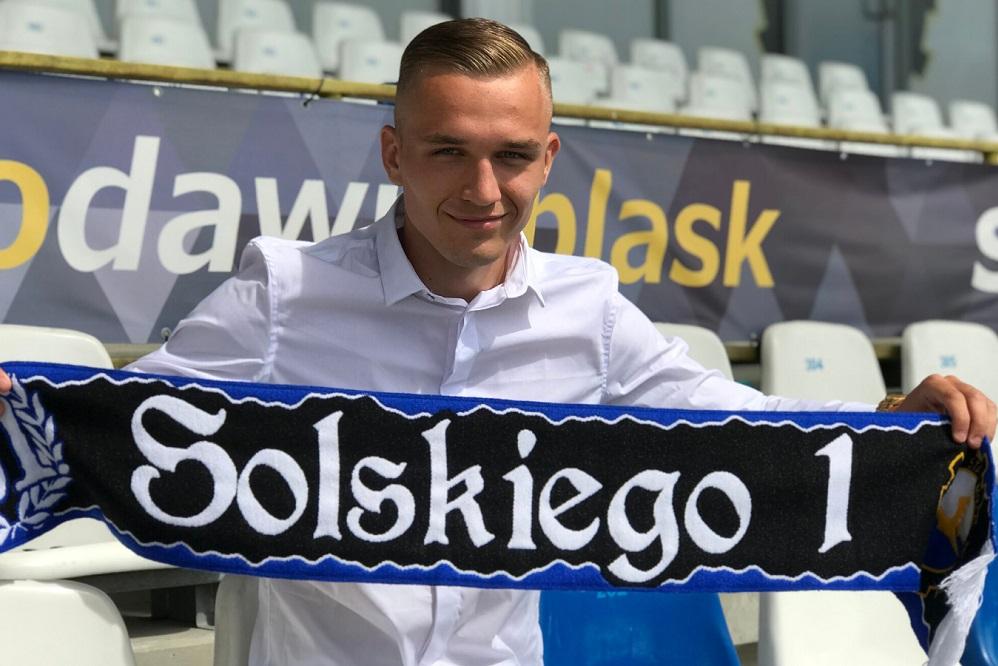 Łukasz Zjawiński będzie grał w PGE FKS Stali Mielec. (fot. Stal Mielec)