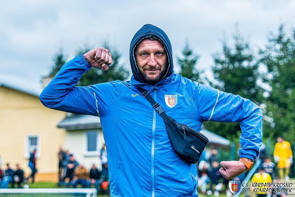 Karpaty Krosno pewnie pokonały Błękitnych Ropczyce. (fot. Konrad Kwolek)