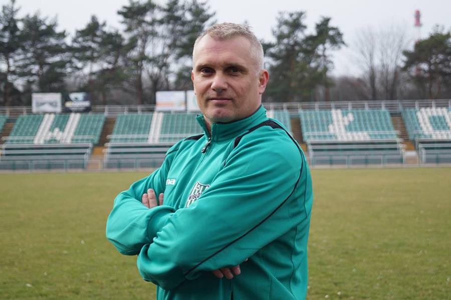 Maciej Biliński jnie jest już trenerem czwartoligowej Wisłoki Dębica (fot. facebook.com/wisloka1908)
