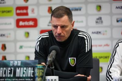 Maciej Musiał: Jestem zły po tej drugiej połowie