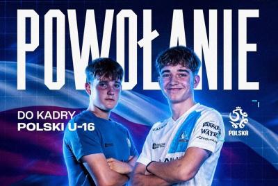 Oliwier Madej oraz Krzysztof Ciepielewski powołani do U-16 (fot. Stal Rzeszów)
