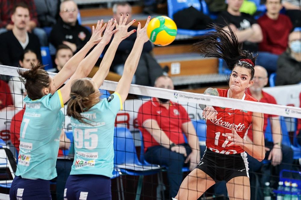 Malwina Smarzek w tym sezonie już zagrała na Podpromiu. (fot. Developres Rzeszów)
