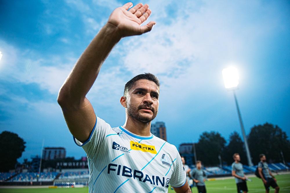 Manolo rundę wiosenną spędzi na wypożyczeniu w Wiśle Puławy! (fot. Stal Rzeszów)