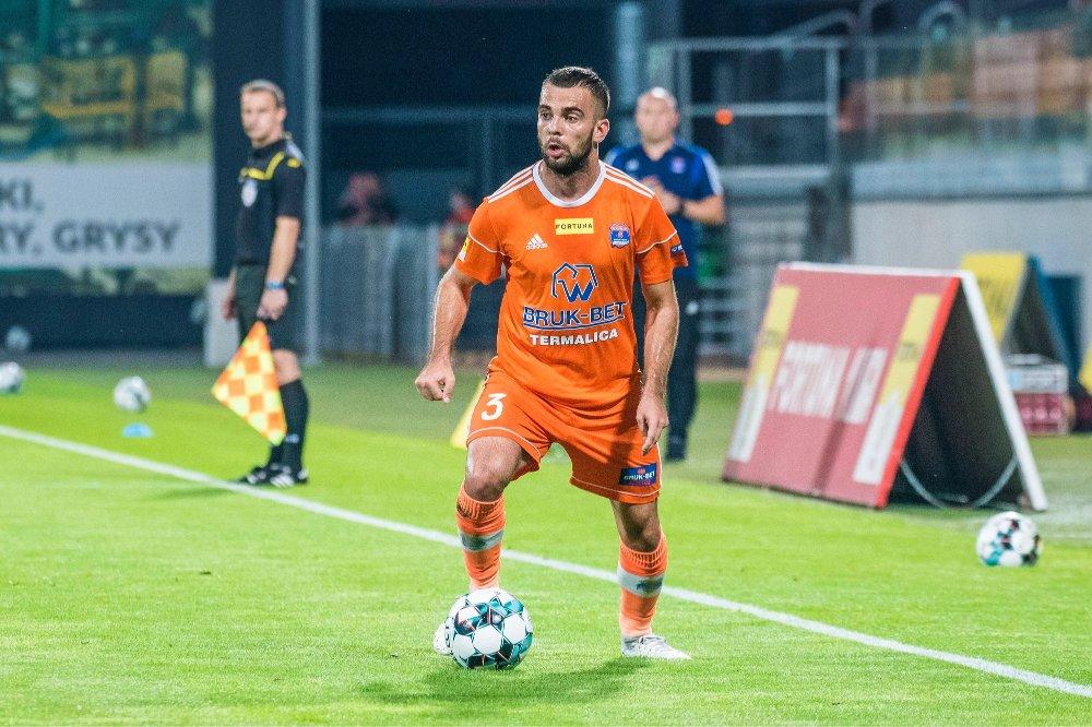 Marcin Grabowski ma za sobą grę m.in. w Wiśle Kraków i Bruk-Bet Termalice Nieciecza (fot. 1liga.org)