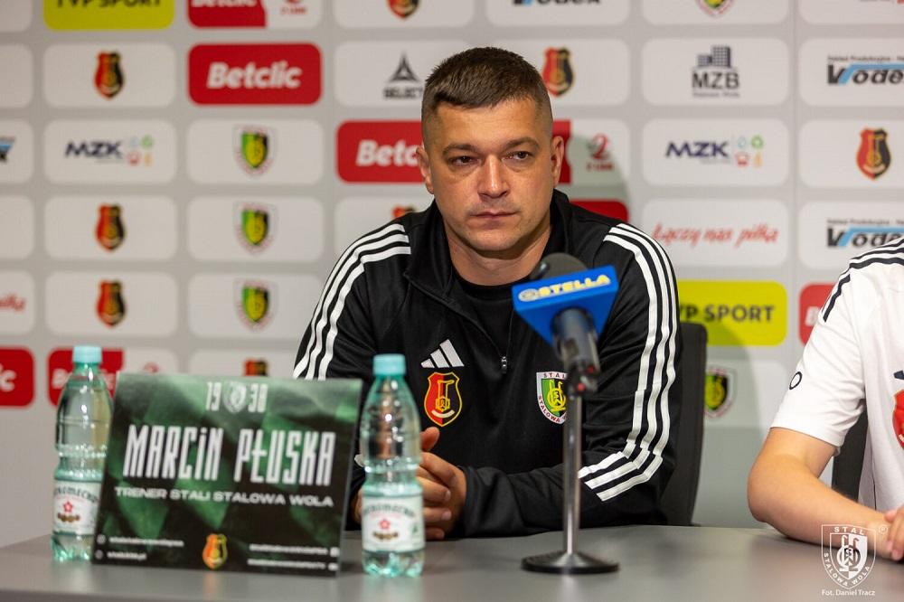 Marcin Płuska poprowadzi Stalówkę w meczu z Chojniczanką Chojnice. (fot. Daniel Tracz/Stal Stalowa Wola)