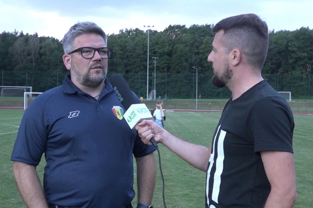 Marcin Wołowiec był zadowolony po wygranej na inaugurację! (fot. własne)