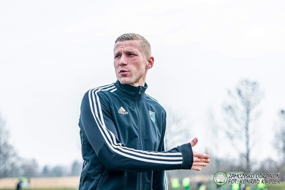 Marcin Żywiec nie będzie dłużej szkoleniowcem OKS-u Markiewicza. (fot. Konrad Kwolek)