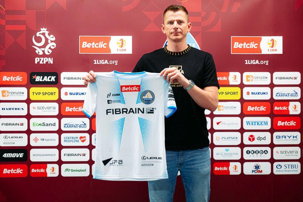 Marek Kozioł został wybrany piłkarzem 18. kolejki Betclic 1.ligi (fot. Stal Rzeszów)