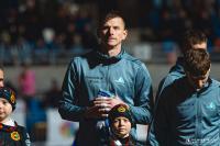 Bramkarz Stali Rzeszów w drużynie 18. kolejki Betclic 1. Ligi