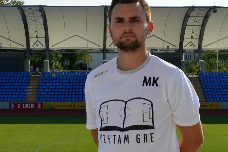 Na zdjęciu Mariusz Kondak (fot. twitter.com/czytamgre_mk)