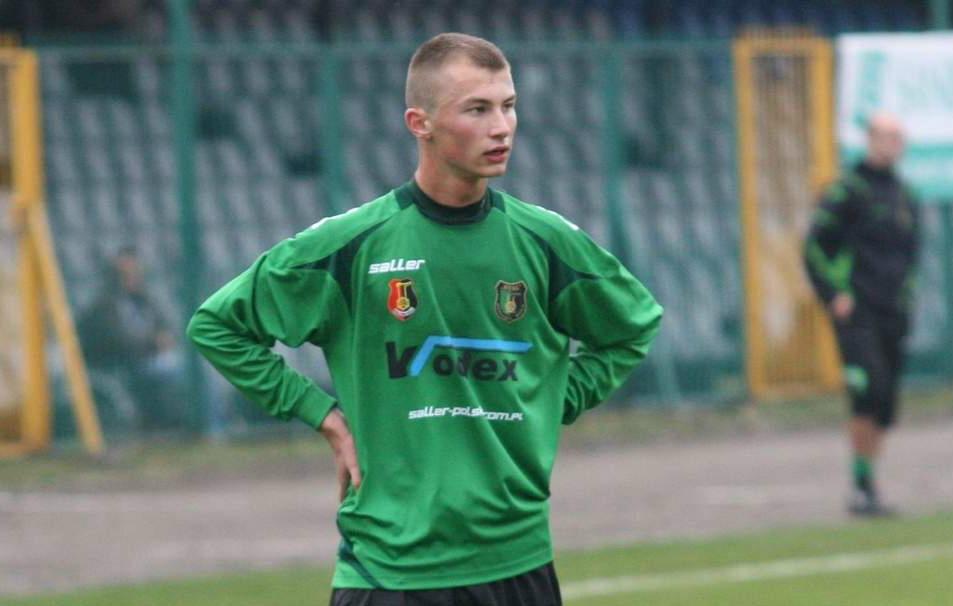 Mateusz Argasiński trenuje z ekstraklasową Cracovią (fot. stalstalowawola.pl)