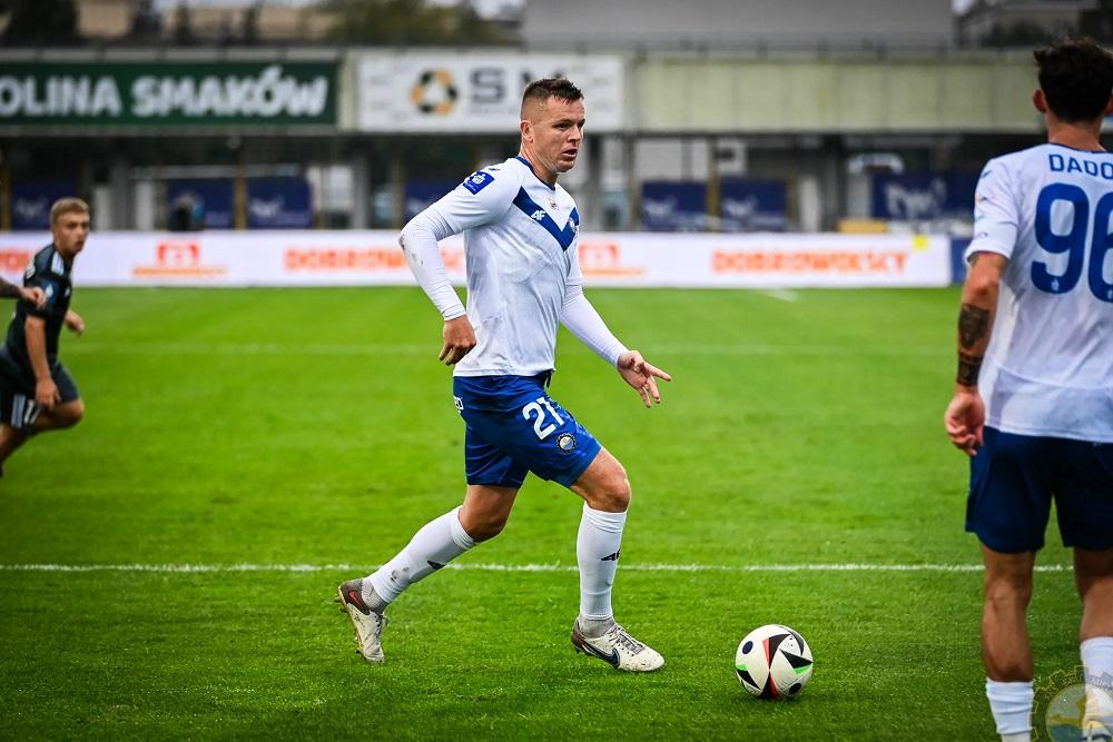 Mateusz Matras po pięciu latach opuści Stal Mielec. (fot. Stal Mielec)