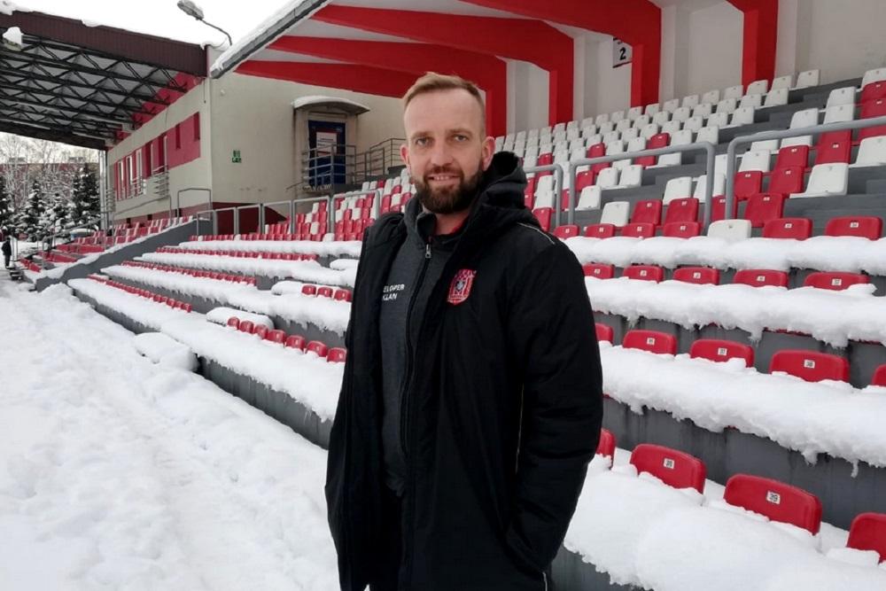 Mateusz Wójcik będzie nowym trenerem bramkarzy w Apklan Resovii. (fot. Resovia)