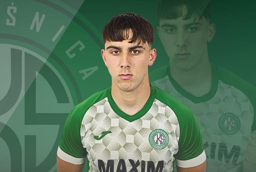 Maksymilian Mrecik dołączył do LKS-u Czeluśnica (fot. LKS Czeluśnica)