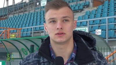 Dawid Witkowski zamienia Siarkę Tarnobrzeg na Bytovię Bytów (fot. SiarkaTV)