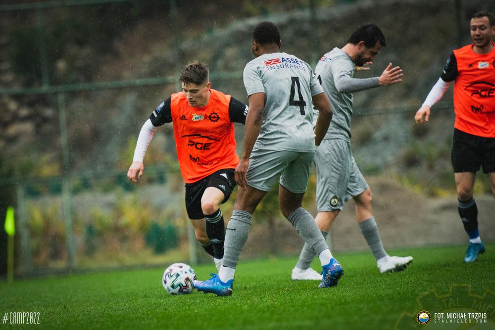 PGE FKS Stal Mielec wygrała aż 3-0 ze Slavią Sofia. (fot. Michał Trzpis/Stal Mielec)