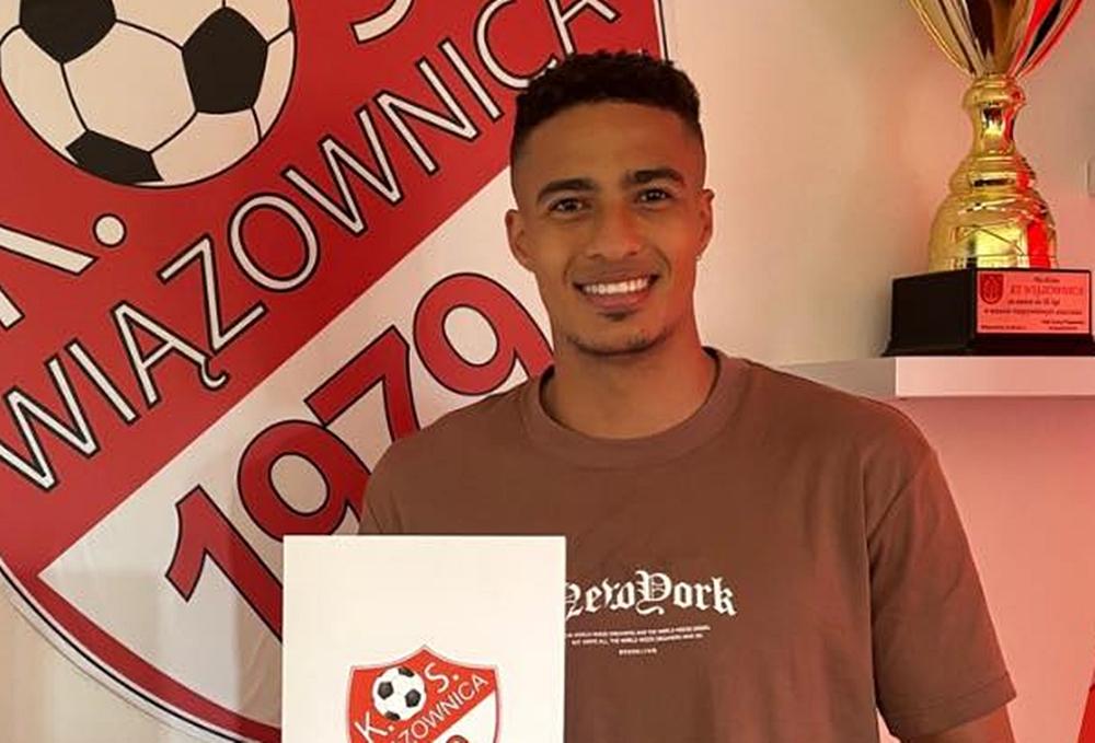 Cristhian Mena nowym zawodnikiem KS-u Wiązownica (fot. KS Wiązownica)