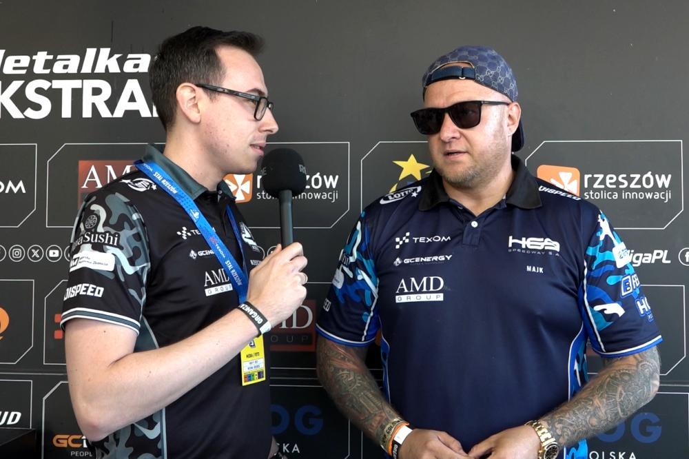 Michał Drymajło (na zdjęciu z prawej) rolę prezesa Texom Stali Rzeszów będzie pełnił tylko do końca sezonu 2025.