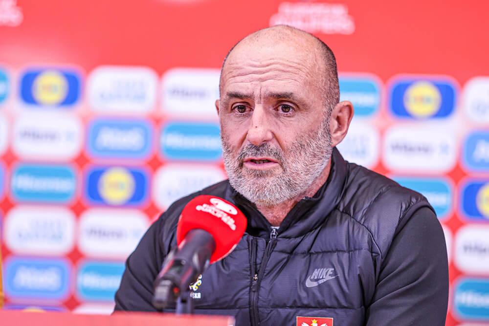 Na zdjęciu Michał Probierz, trener reprezentacji Polski (fot. pzpn.pl)