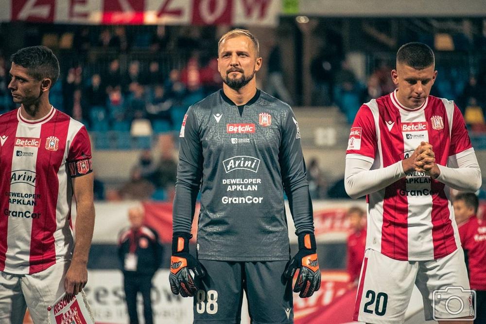 Michał Gliwa na wiosnę będzie grał w Sokole Kolbuszowa Dolna! (fot. Resovia)