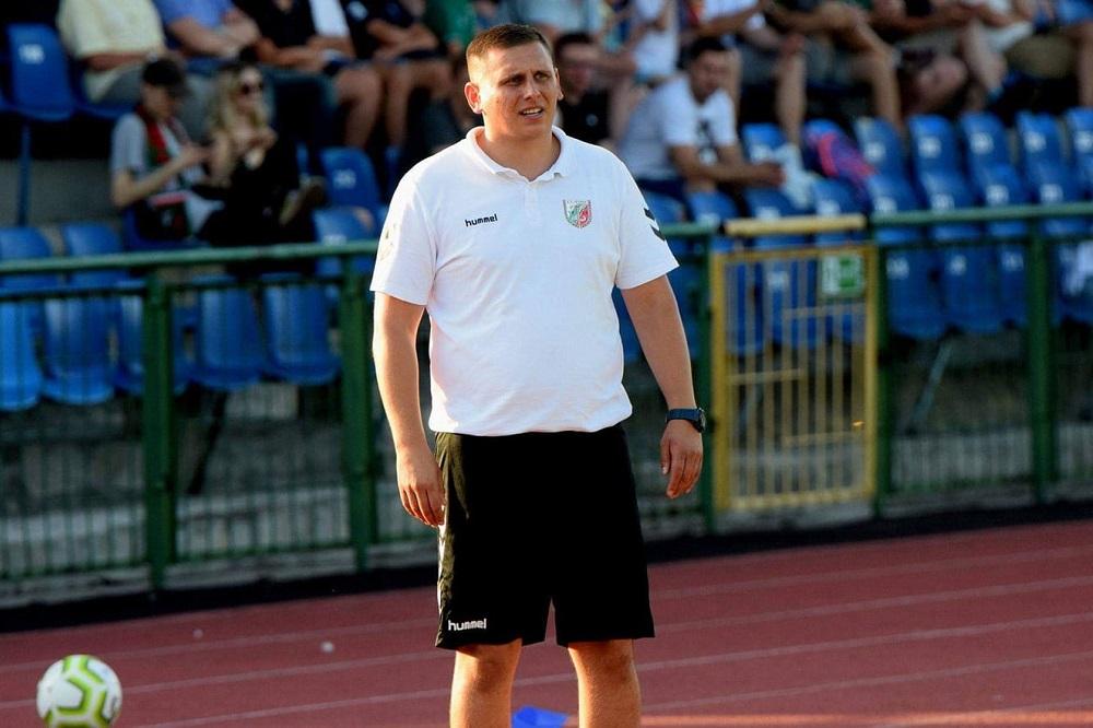 Michał Macek był trenerem Hetmana Zamość w tylko pięciu meczach. (fot. Hetman)