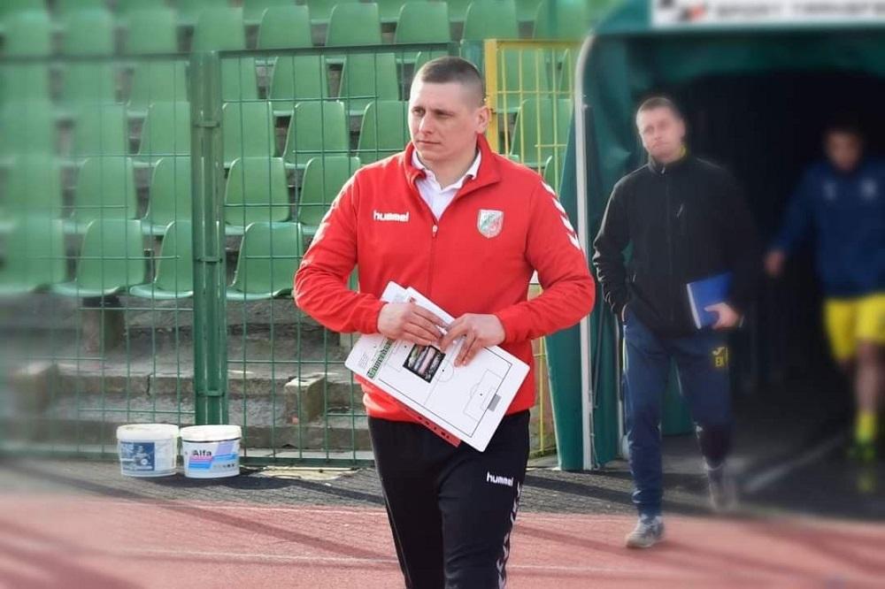 Michał Macek w zaledwie pięciu meczach prowadził Hetman Zamość. (fot. prywatne archiwum)