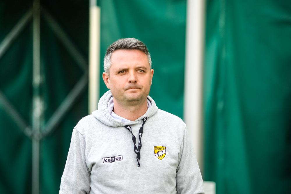 Michał Szymczak nie będzie prowadził Czarnych Połaniec na wiosnę! (fot. Radek Kuśmierz)