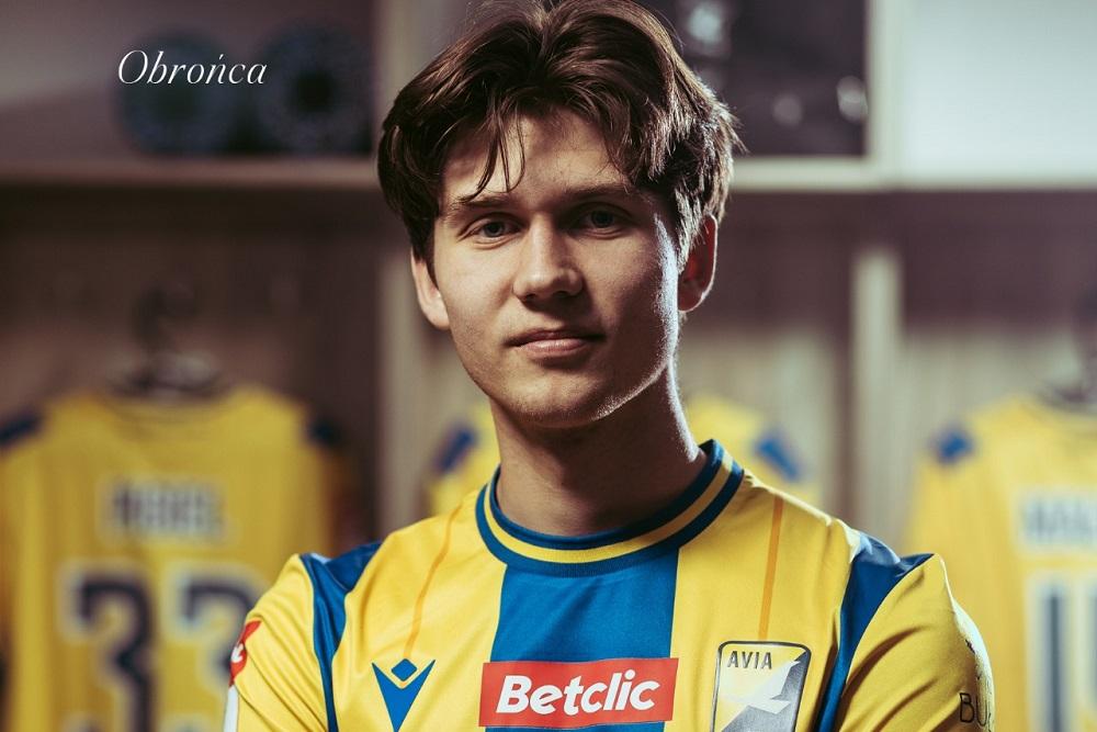 Michał Wróblewski nowym zawodnikiem Avii Świdnik! (fot. Avia Świdnik)