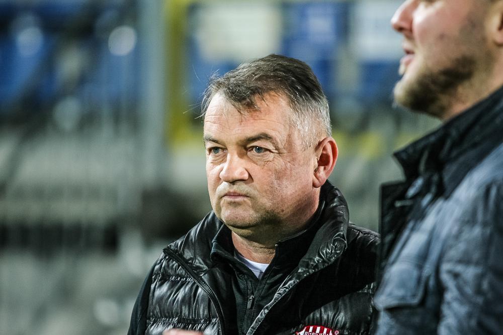 Na zdjęciu Mirosław Hajdo, trener Apklan Resovii (fot. Radosław Kuśmierz)
