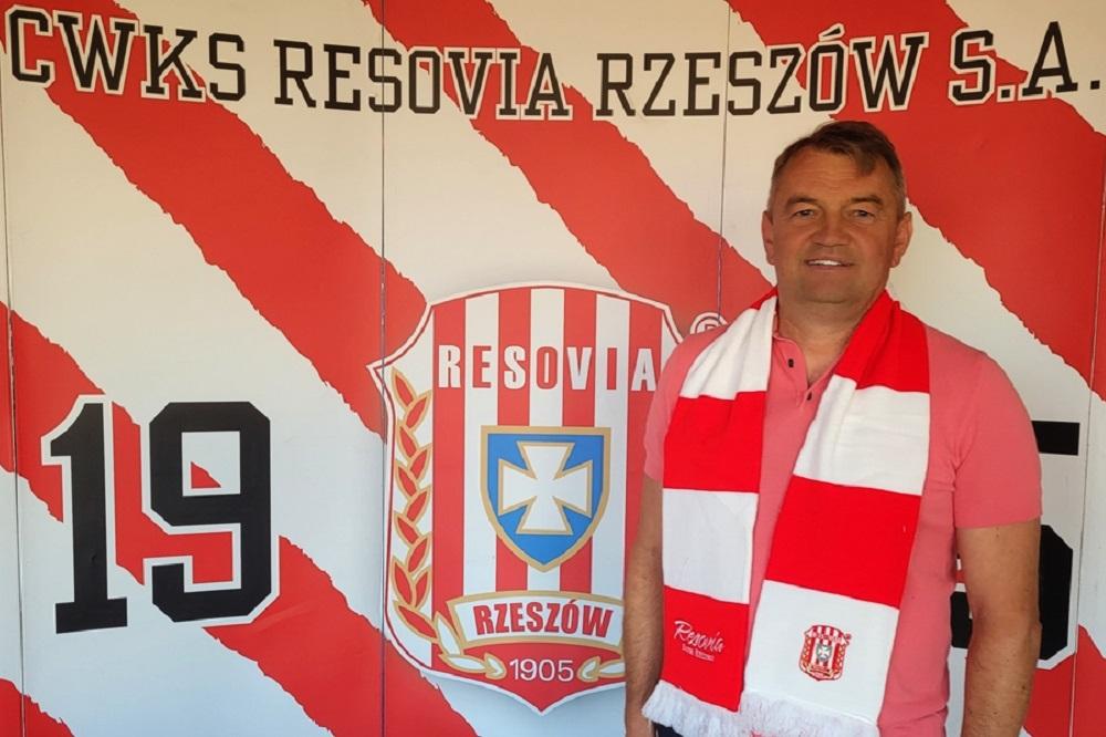 Mirosław Hajdo nowym trenerem Resovii! (fot. Resovia)