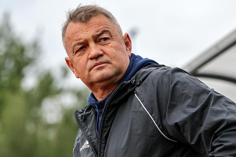 Mirosław Hajdo tylko w sześciu meczach prowadził Wiślan Skawina! (fot. Wiślanie Skawina)