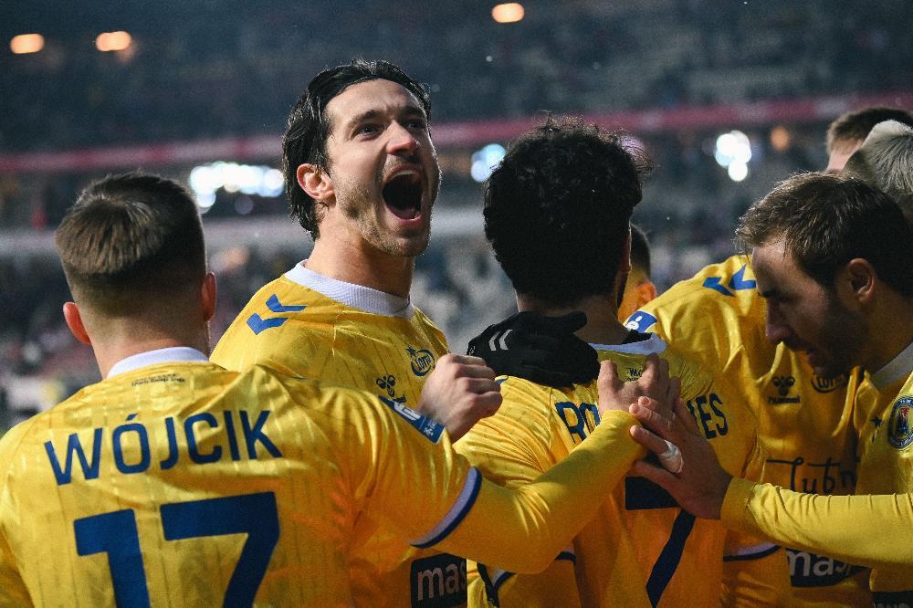 Motor Lublin wygrał z Cracovią 2-1 (fot. Motor Lublin)