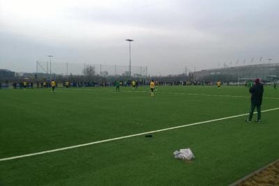 Zdjęcie ze sparingu Motoru Lublin ze Stalą Stalowa Wola (fot. motorlublin.eu)