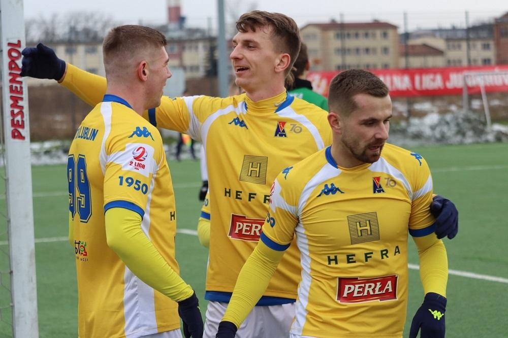 Motor Lublin nie miał problemów z ograniem Wólczanki Wólka Pełkińska. (fot. Motor Lublin)