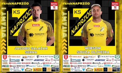 Dwóch nowych zawodników w Naprzodzie Jędrzejów (fot. Naprzód Jędrzejów)