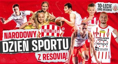 Już w niedzielę Narodowy Dzień Sportu z Resovią!