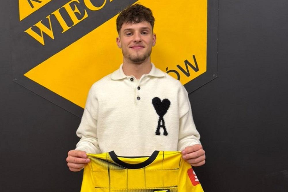 Natan Dzięgielewski trafił do Wieczystej Kraków! (fot. Wieczysta Kraków)