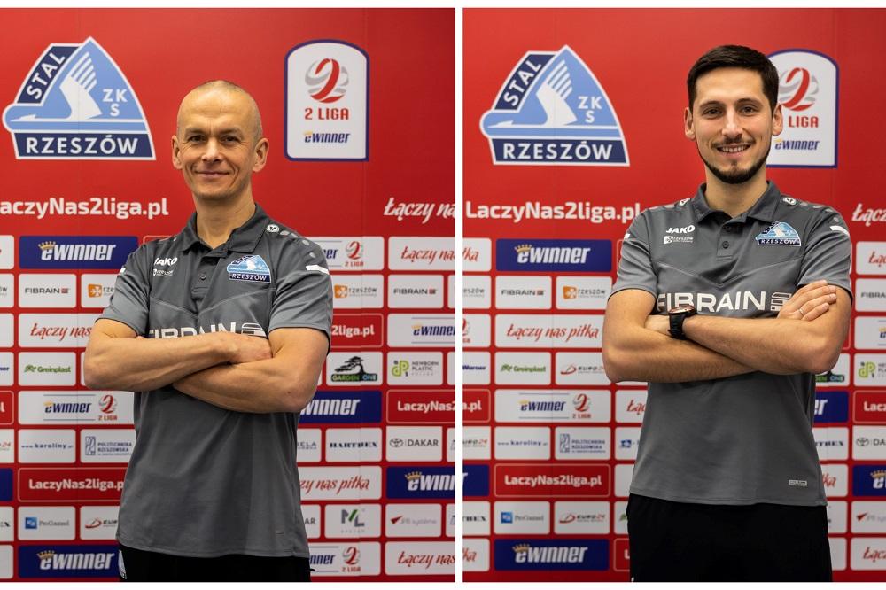 Stal Rzeszów ma dwóch nowych trenerów. (fot. Stal Rzeszów)
