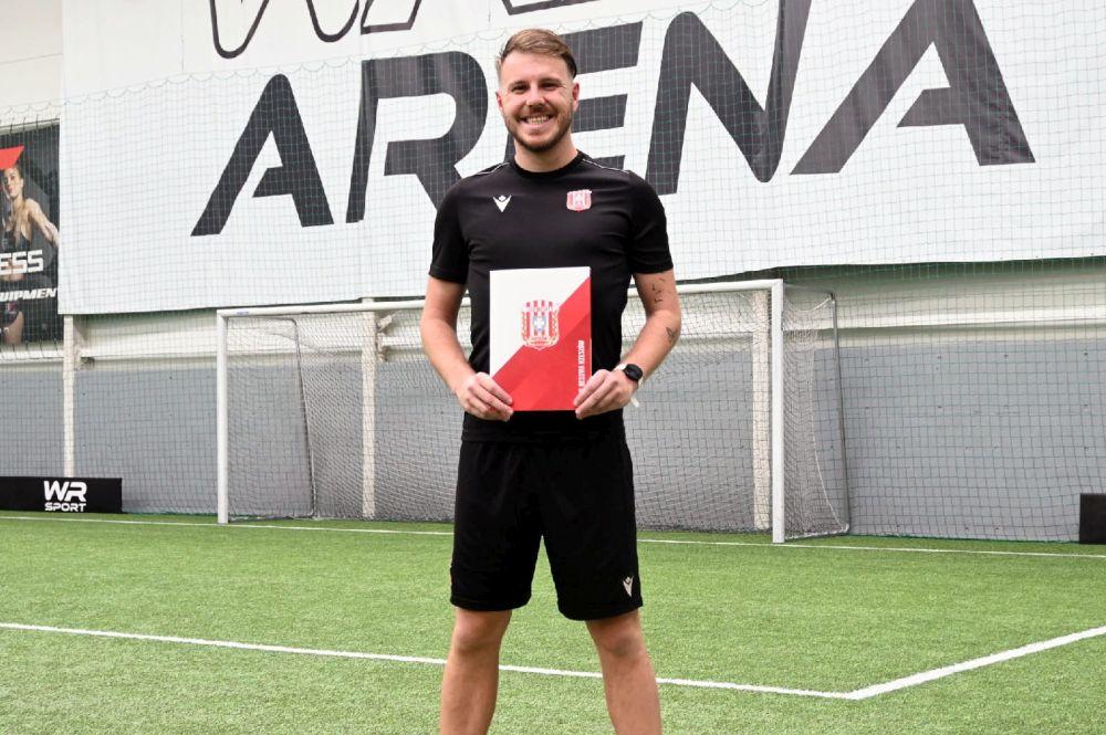 Bartosz Szelong nowym trenerem bramkarzy Resovii (fot. Resovia)