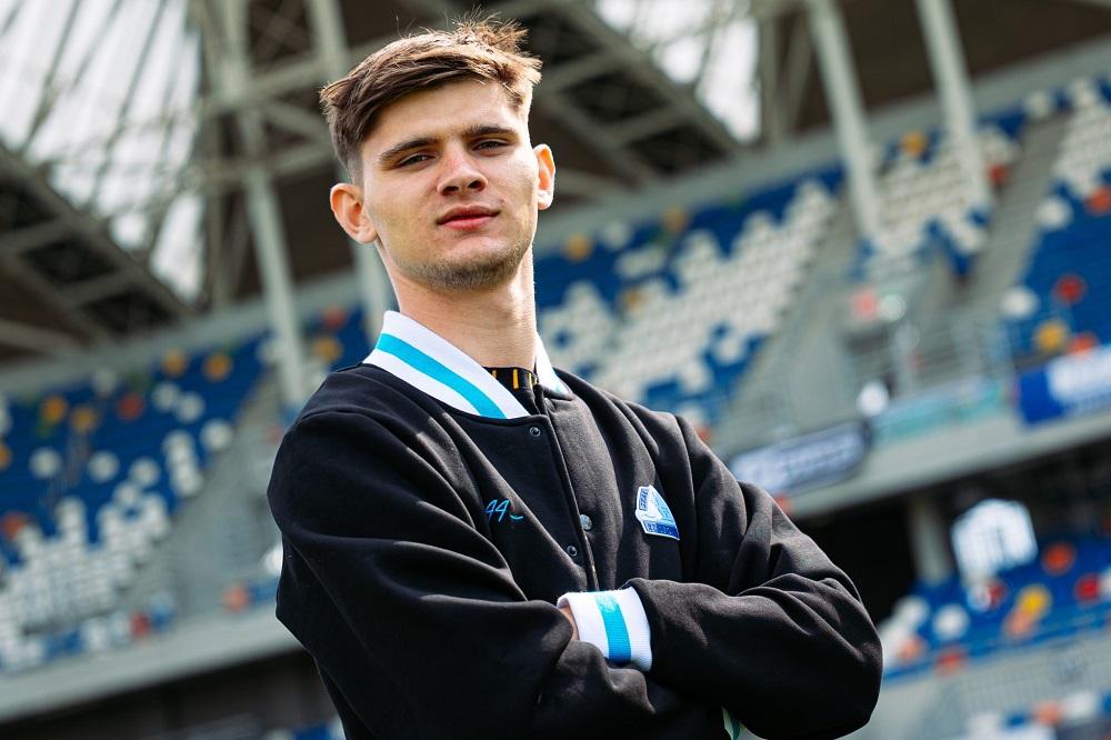 Oliwier Sławiński został nowym piłkarzem Stali Rzeszów. (fot. Stal Rzeszów)