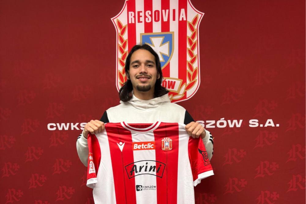 Javier Mateo Ortiz nowym piłkarzem Resovii! (fot. Resovia)