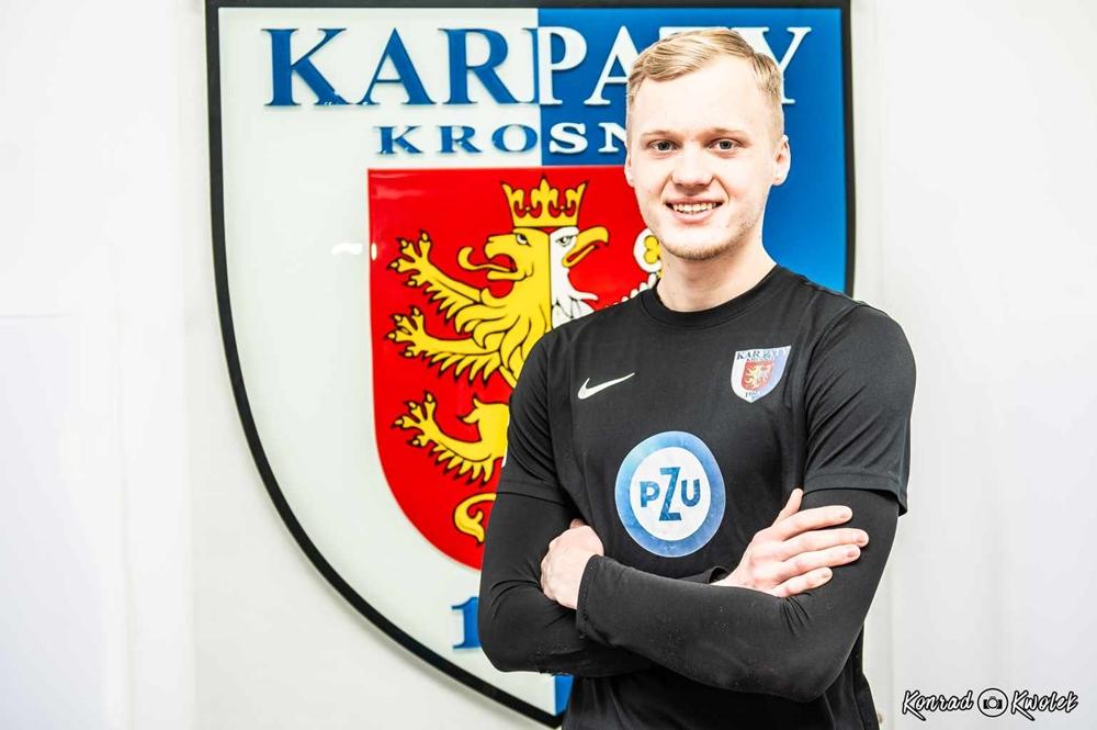 20-letni bramkarz dołączył do Karpat Krosno (fot. Konrad Kwolek)