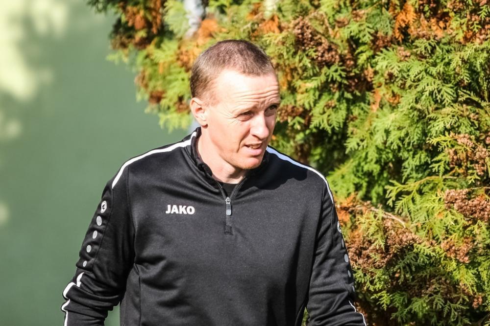 Na zdjęciu Paweł Wtorek, dziś trener czwartoligowego ŁKS-u Łowisko.