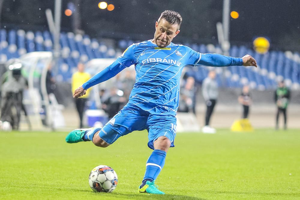 Patryk Małecki w barwach Stali Rzeszów zanotował 61 występów (fot. Radek Kuśmierz)