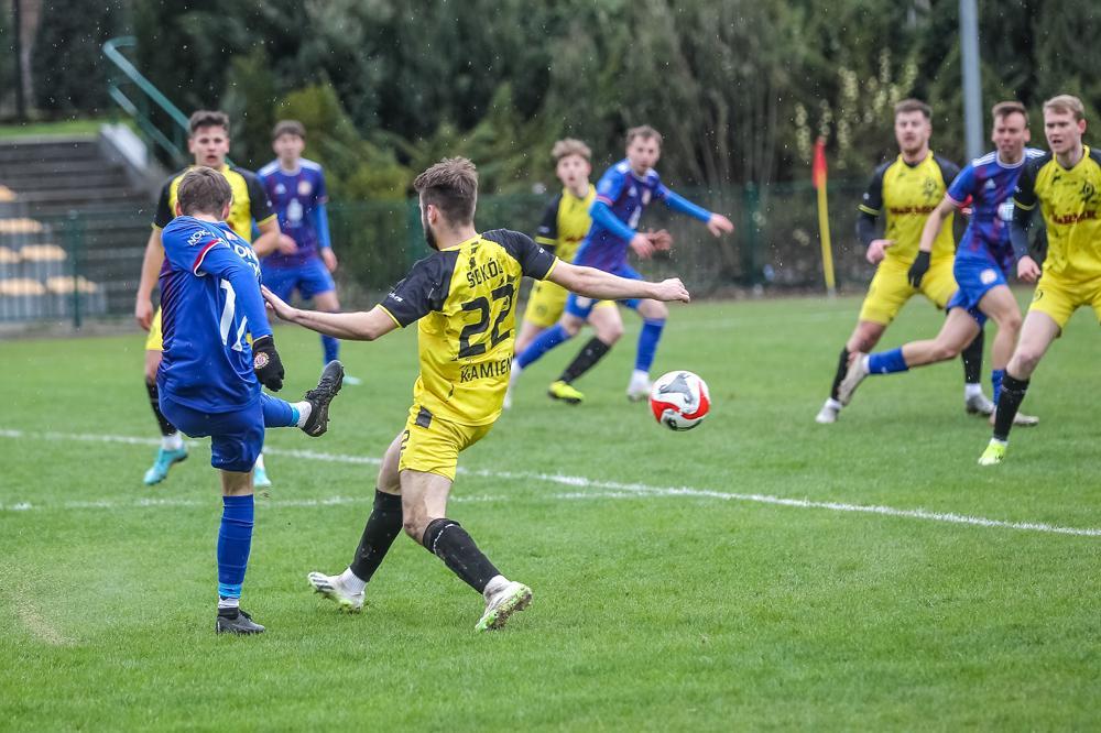 Sokół Kamień w ostatniej kolejce pokonał Polonię Przemyśl 2-1 (fot. Radek Kuśmierz)