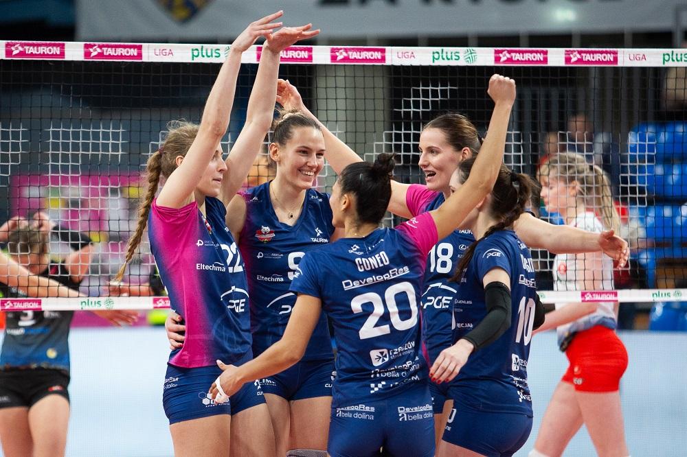 Zwycięska passa PGE Rysic trwa w najlepsze. Fot. Monika Pliś