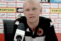 Piotr Plewnia, trener Chrobrego Głogów: Zabrakło nam 30 sekund [WIDEO]